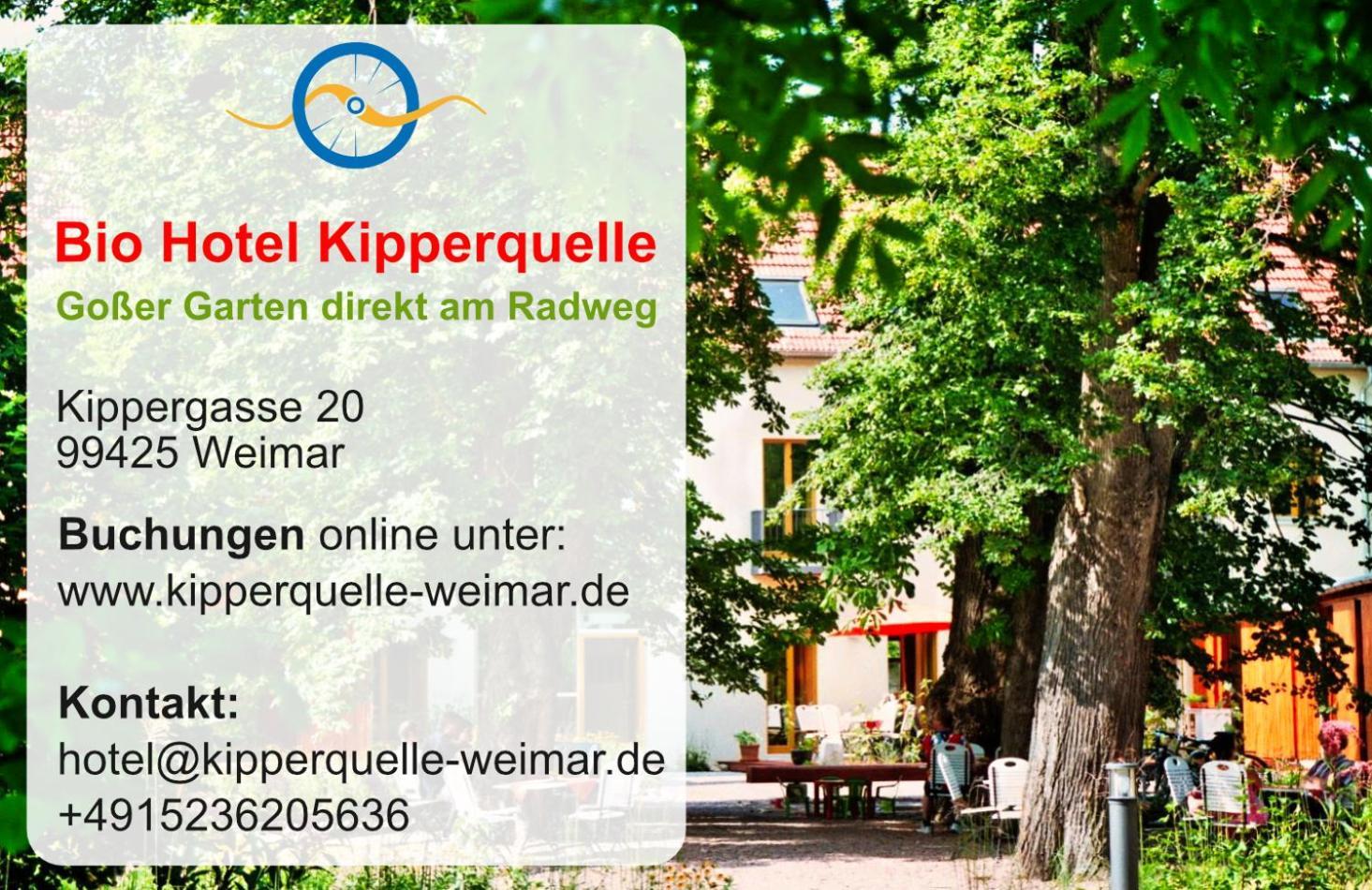 Bio Hotel Kipperquelle Weimar  Bagian luar foto